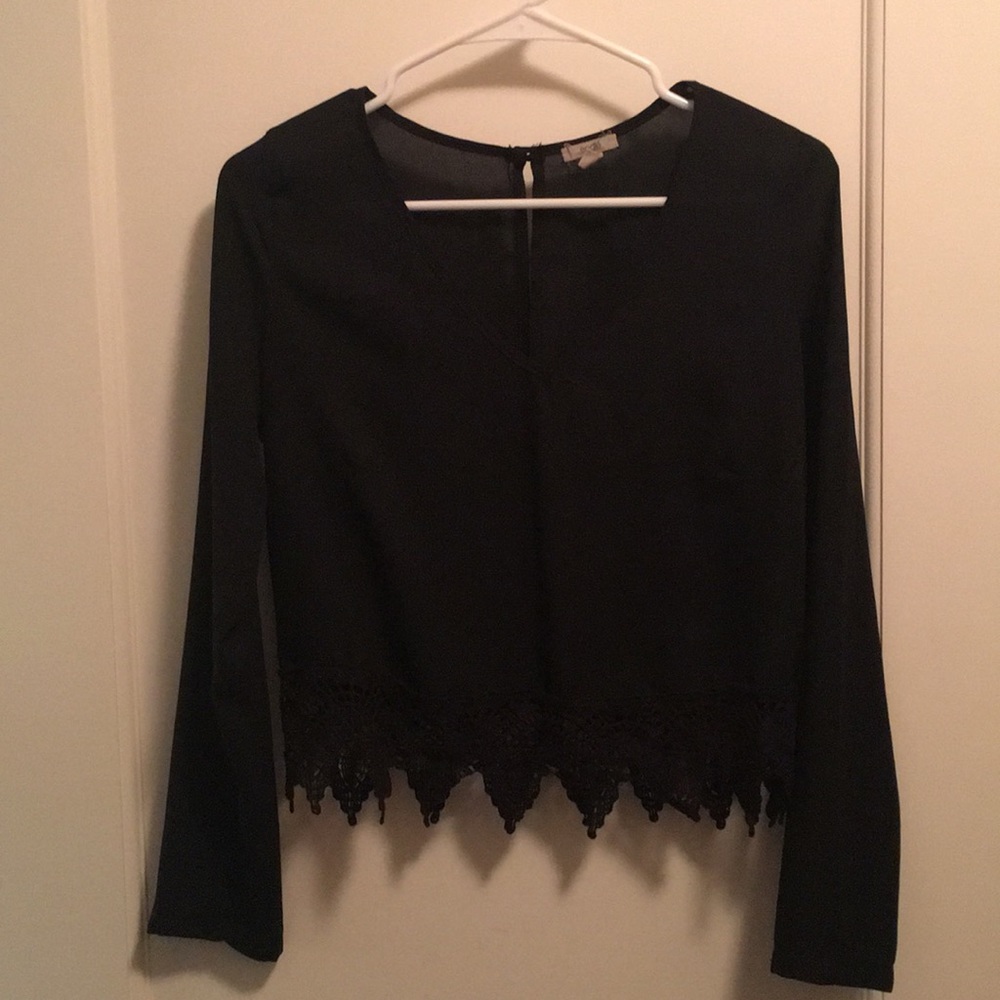Black sheath midriff from Urban Outfitters